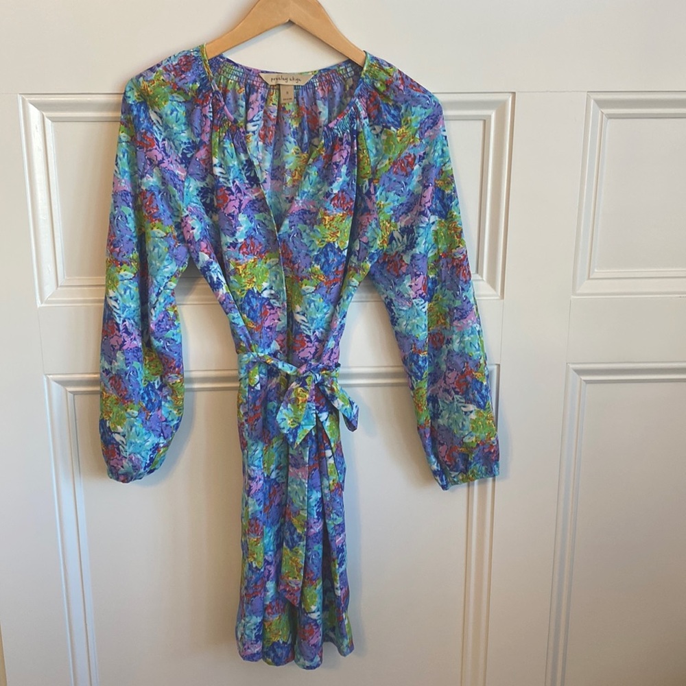 Anthropologie Button Front Silk Dress - Brand: Presley Skye, Size: Small